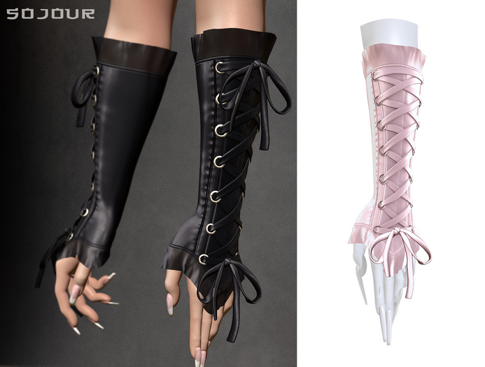 SOJOUR - Feyre gloves - pink