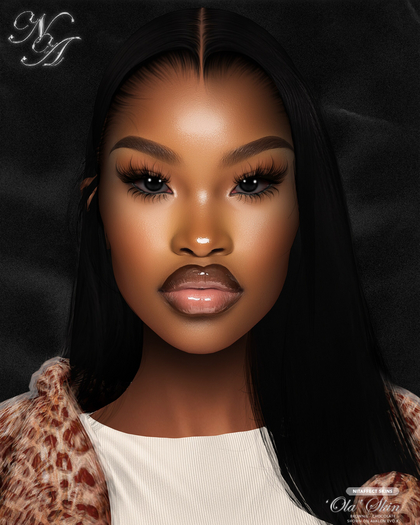 Second Life Marketplace - [Nit Affect] - 'Ola' Skin EvoX (Brownie)