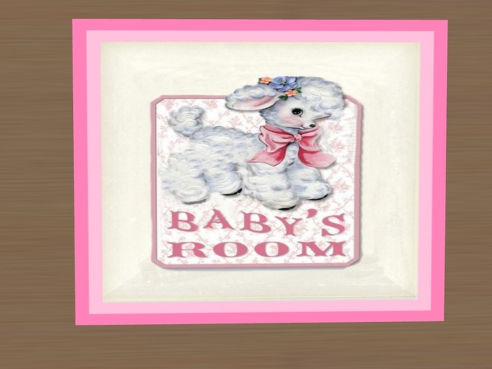 Salle pour bébé - Rose