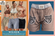 Never Sleep // Wilder Boxers // Feral