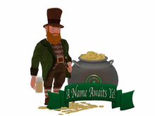St Patrick's Day Interactive Leprechaun Name Giver
