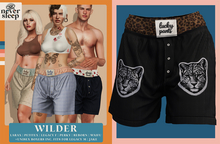Never Sleep // Wilder Boxers // Kitty