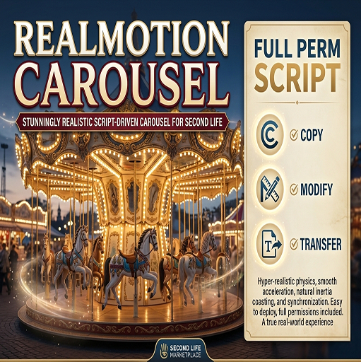 Real Motion Carousel (Full Perm Script)