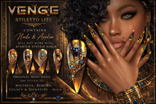 VENGE - Stiletto Nail LITE  -  'Kemetic Orthodoxy' 