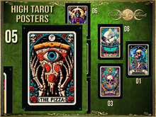 05 )O( GC: High Tarot Poster-The Pizza