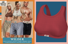 Never Sleep // Wilder Bra // Red