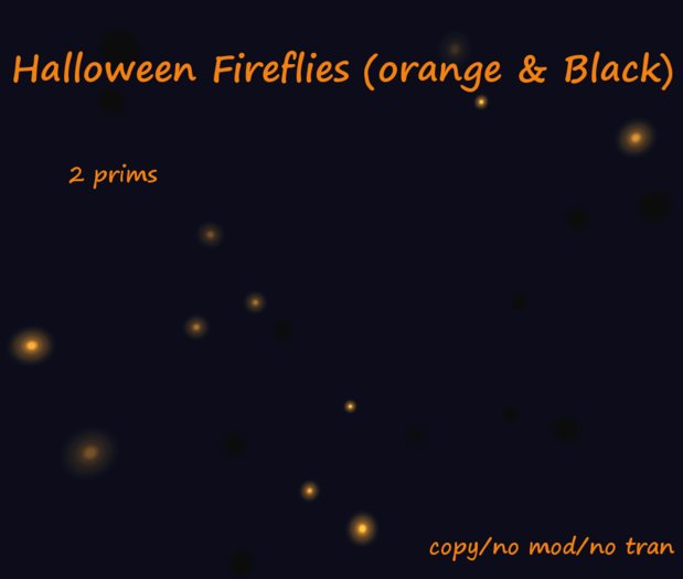 Halloween Fireflies