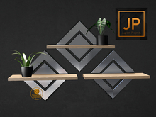 17 Why Not Netherton Mirrored Shelves