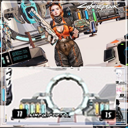 11 - [SUGAR DOLLS] CYBERPUNK - SIMPLE PORTAL