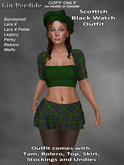 Scottish Black Watch Outfit