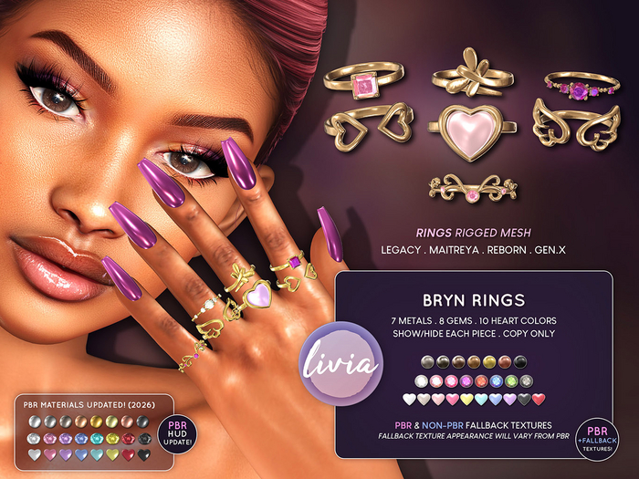 LIVIA Bryn Rings