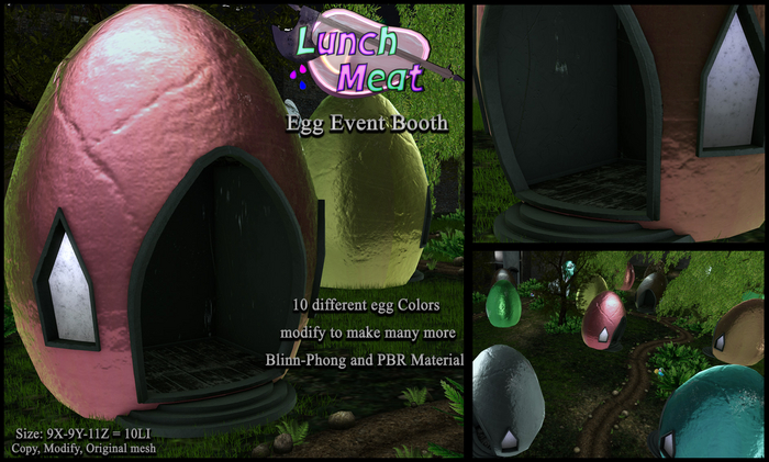 .:LunchMeat:. Egg Event Booth