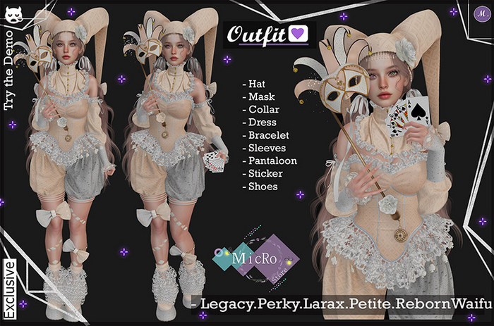 - MicRo - Outfit Masquerade Beige