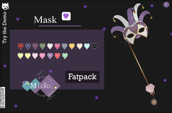 - MicRo - Outfit Masquerade Fatpack Mask