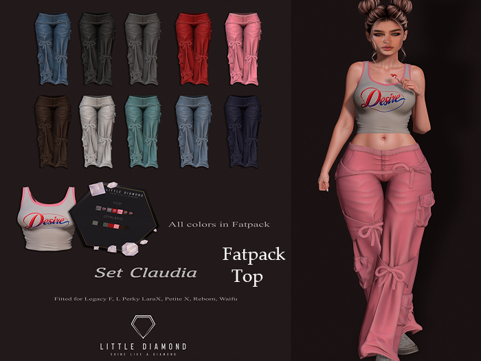 -LD- Claudia Top FATPACK