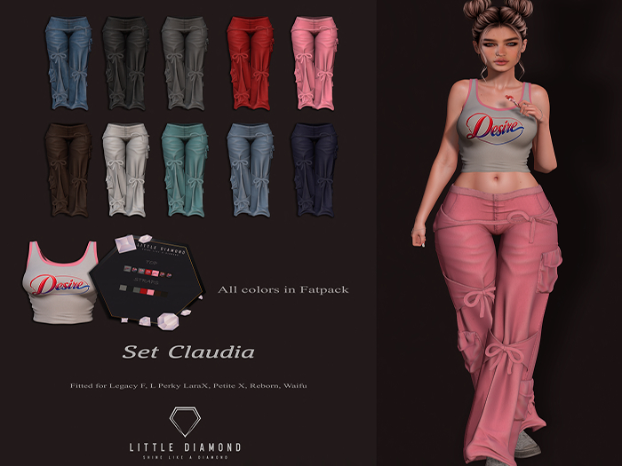 -LD- Claudia Set  MEGAPACK **ALL**