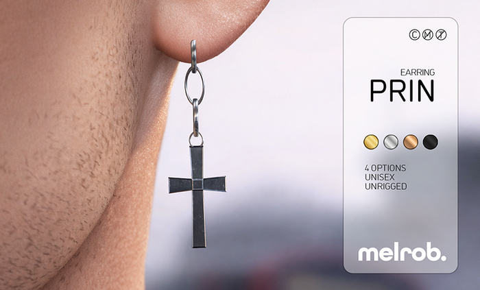 melrob. earring PRIN