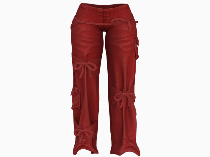 -LD- Claudia Jeans RED