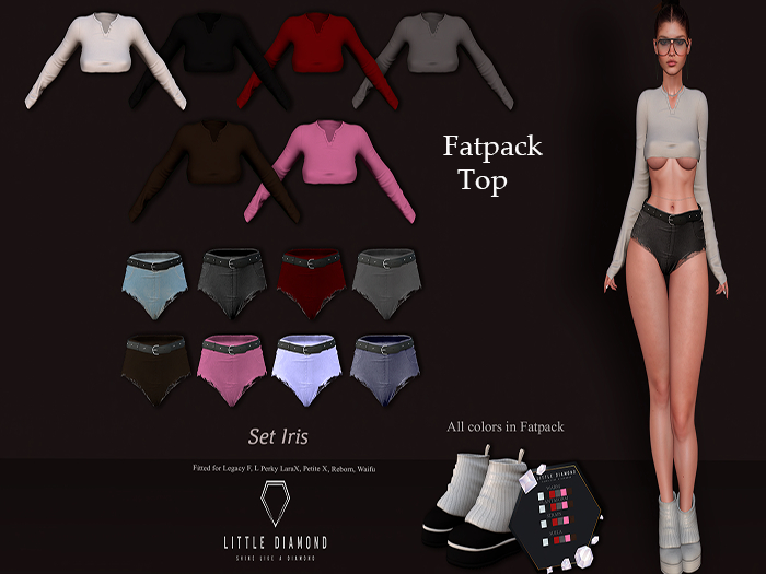 -LD- Iris Top FATPACK