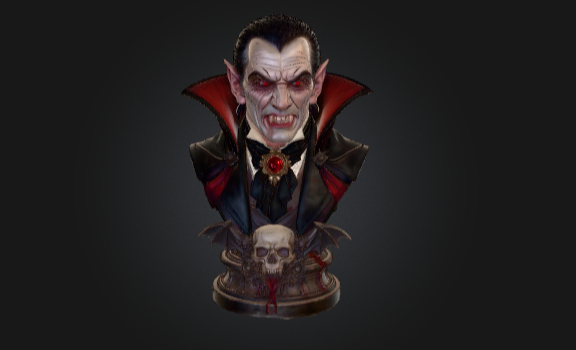 dracula busto