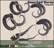 Sashi{MIA} Assorted Horns Fatpack (UNPACK)