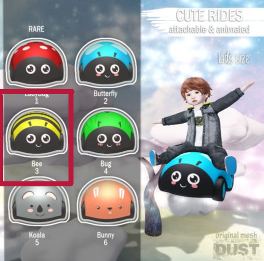 3 DUST: Bee Ride [add]