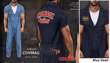 <Kalback> Coverall Blue Used