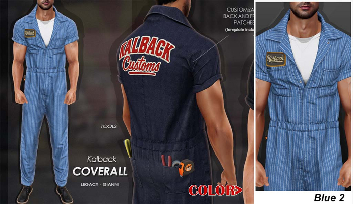 <Kalback> Coverall Blue 2