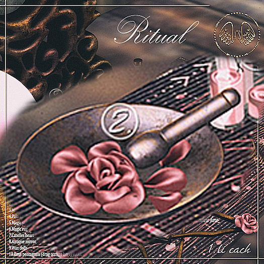 2. A*S RITUAL_Mortar with rose flowers