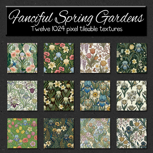 *Wallflowers* Fanciful Spring Gardens