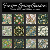 *Wallflowers* Fanciful Spring Gardens