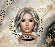 CHIQUE - The Dalmatians Eyeshadow Single Make Up [EvoX / BOM]