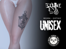 Pulse Ink BG006 Gothic Lantern Thigh Tattoo BOM Unisex