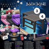 BackBone Backyard Theater - Side Table (light)