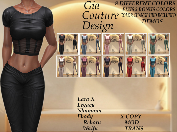 "GCD" Ruiz Pant Outfit DEMOS