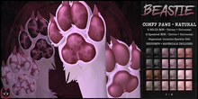 {Beastie} : COMFY PAWS // NATURAL