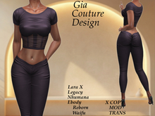 "GCD" Ruiz Pant Outfit Purple