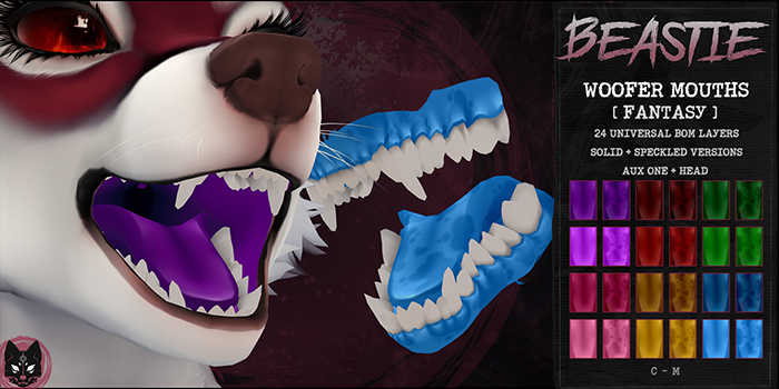 {Beastie} : WOOFER // MOUTHS - FANTASY