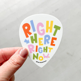 Right Here, Right Now Gesture