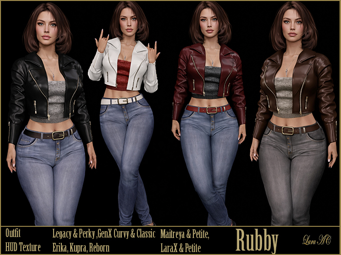 Lara AC OUTFIT RUBBY