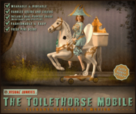 The ToiletHorse Mobile  (Wearable, Rideable & Fashionable)