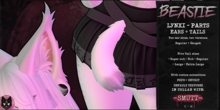 {Beastie} :x: SMUTT // LYNXI - PARTS KIT