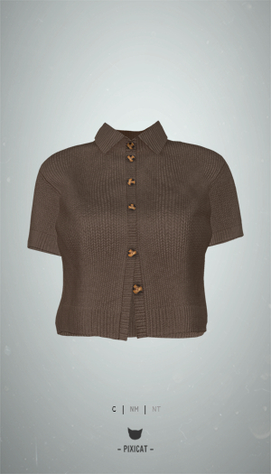 -Pixicat- Eloise Cardigan (Brown)