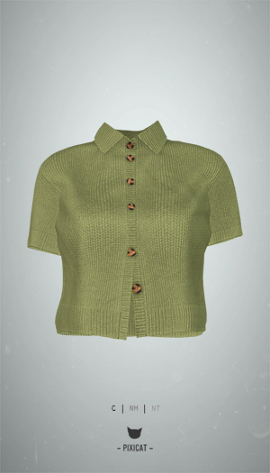 -Pixicat- Eloise Cardigan (Green)