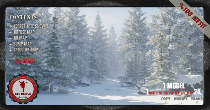 (Efe Design) Forest Tree Snowyl Full Perm