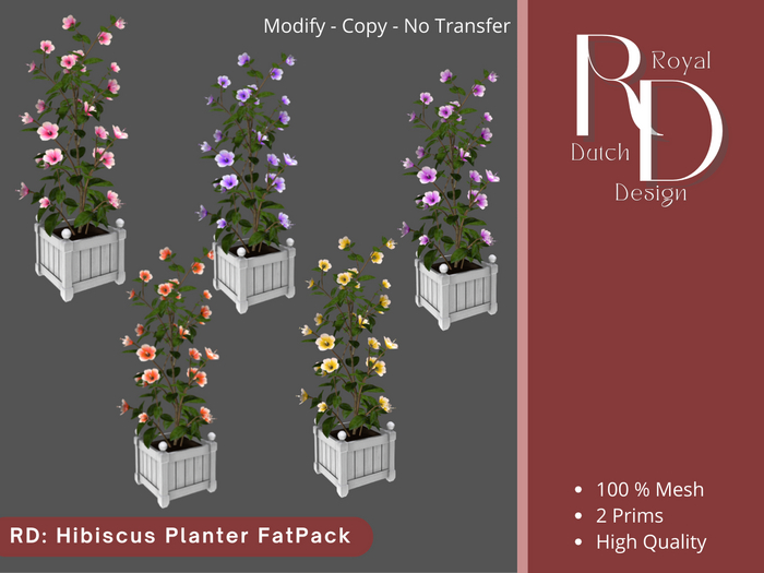 RD: Hibiscus Planter Fatpack