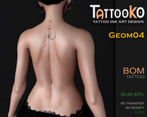 [TattooKO] Tattoo Geom04