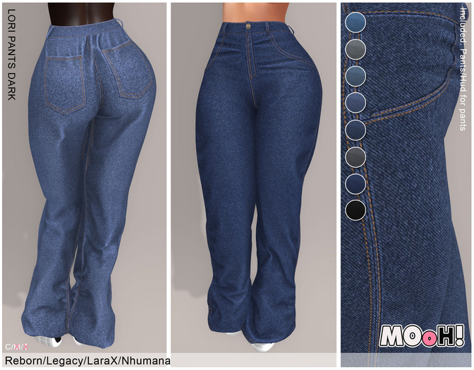 MOOH! Demo Lori pants dark (Add)