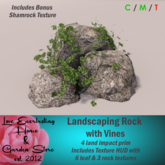 LE ~ Landscape Rock w. Vines