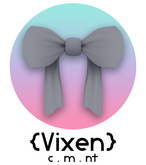 {Vixen} - Kawaii Ribbon - { #12 Grey }